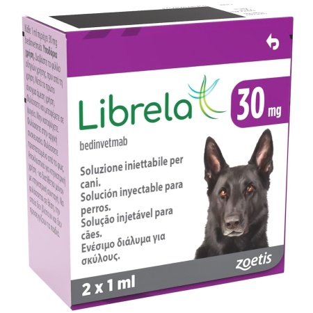 Либрела 30 мг/мл 1 флакон, для собак 40.1-60 кг